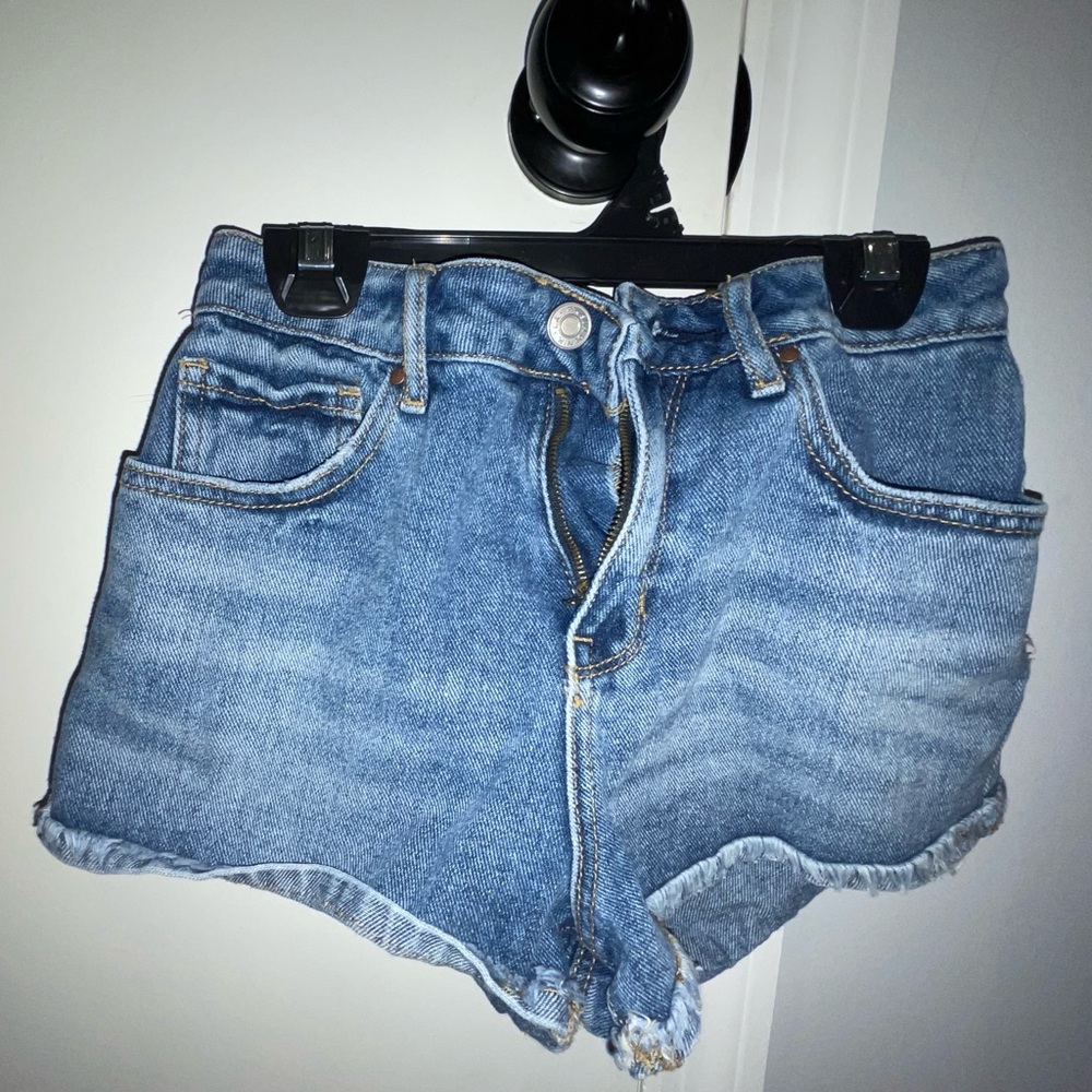 PacSun High Rise Short. Blue Denim. Size 24